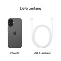 iPhone 17 256 GB Schwarz 