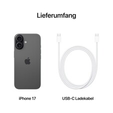 Sie sehen das Produktbild 08 von iPhone 17 256 GB Schwarz iPhone 17 256 GB Schwarz