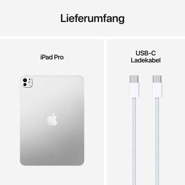 Sie sehen das Produktbild 09 von 11" iPad Pro Wi-Fi 2 TB Nanotexturglas - Silber (M5) 11" iPad Pro Wi-Fi 2 TB Nanotexturglas - Silber (M5)