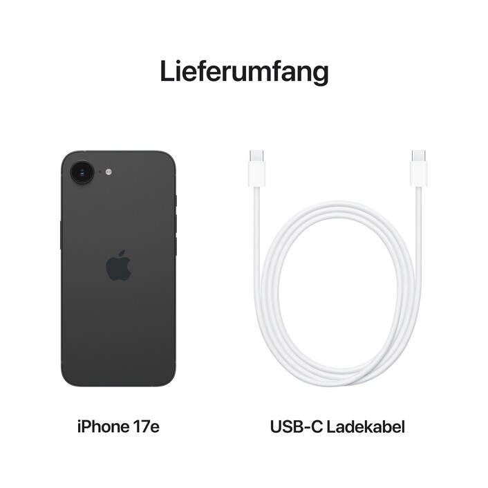 iPhone 17e 512 GB Schwarz 