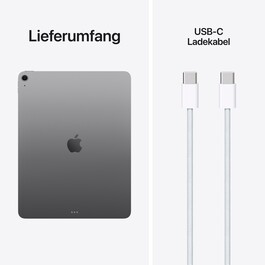 Sie sehen das Produktbild 10 von 13" iPad Air Wi-Fi 128 GB - Space Grau (M4) 13" iPad Air Wi-Fi 128 GB - Space Grau (M4)