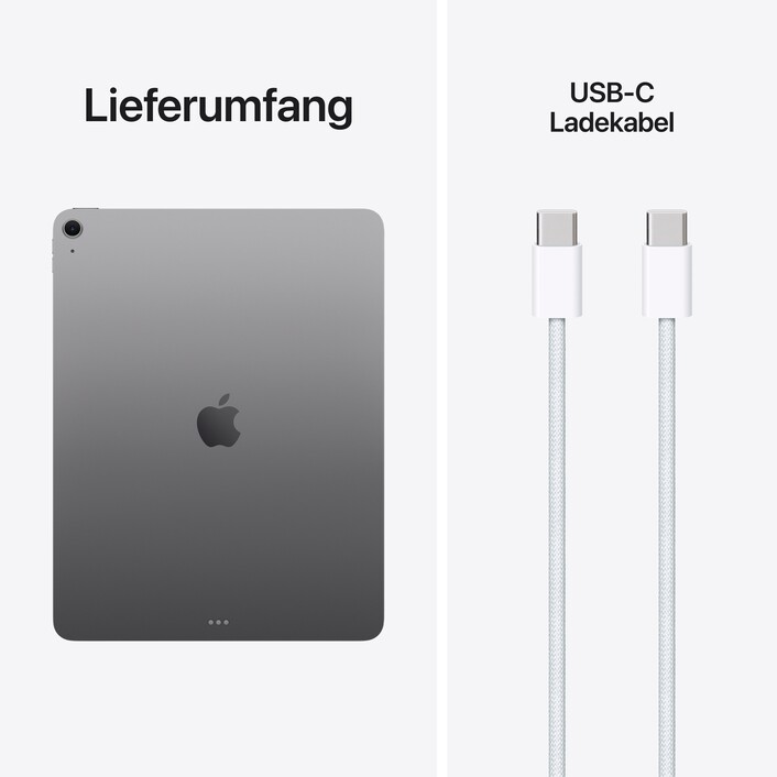 Sie sehen das Produktbild 10 von 13" iPad Air Wi-Fi 128 GB - Space Grau (M4) 13" iPad Air Wi-Fi 128 GB - Space Grau (M4)
