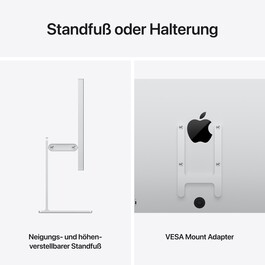 Studio Display XDR – Standard­glas – VESA Mount Adapter