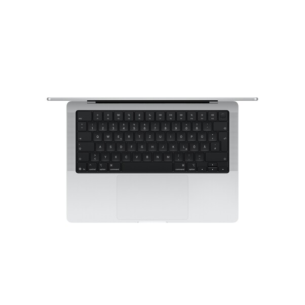 14" MacBook Pro: Apple M5 Max Chip mit 18‑Core CPU und 32‑Core GPU, 2 TB SSD - Silber