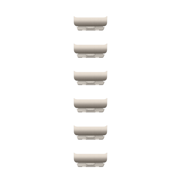 Sie sehen das Produktbild 01 von Kit für das 46 mm Gliederarmband Natur Kit für das 46 mm Gliederarmband Natur