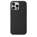 Sie sehen das Produktbild 01 von iPhone 16 Pro Max Silikon Case mit MagSafe − Schwarz iPhone 16 Pro Max Silikon Case mit MagSafe − Schwarz