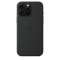 Sie sehen das Produktbild 04 von iPhone 16 Pro Max Silikon Case mit MagSafe − Schwarz iPhone 16 Pro Max Silikon Case mit MagSafe − Schwarz