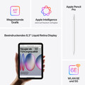 iPad mini Wi-Fi + Cellular 256 GB - Blau (A17 Pro)