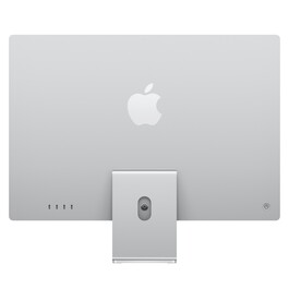 24" iMac mit Retina 4,5K Display: Apple M4 Chip mit 10‑Core CPU und 10‑Core GPU, 512 GB SSD - Silber