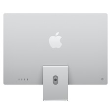 24" iMac mit Retina 4,5K Display: Apple M4 Chip mit 10‑Core CPU und 10‑Core GPU, 256 GB SSD , Nanotexturglas - Silber