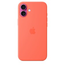 Sie sehen das Produktbild 04 von iPhone 16 Plus Silikon Case mit MagSafe – Mandarine iPhone 16 Plus Silikon Case mit MagSafe – Mandarine