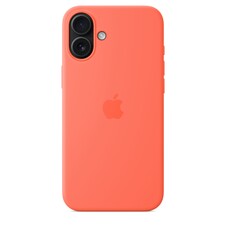 Sie sehen das Produktbild 05 von iPhone 16 Plus Silikon Case mit MagSafe – Mandarine iPhone 16 Plus Silikon Case mit MagSafe – Mandarine