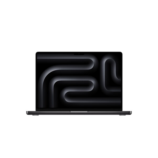 14" MacBook Pro: Apple M5 Chip mit 10‑Core CPU und 10‑Core GPU, 1 TB SSD - Space Schwarz