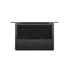 Sie sehen das Produktbild 02 von 14" MacBook Pro: Apple M5 Chip mit 10‑Core CPU und 10‑Core GPU, 1 TB SSD - Space Schwarz 14" MacBook Pro: Apple M5 Chip mit 10‑Core CPU und 10‑Core GPU, 1 TB SSD - Space Schwarz