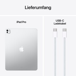 Sie sehen das Produktbild 09 von 13" iPad Pro Wi-Fi 2 TB Nanotexturglas - Silber (M5) 13" iPad Pro Wi-Fi 2 TB Nanotexturglas - Silber (M5)