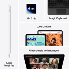 Sie sehen das Produktbild 09 von 11" iPad Air Wi-Fi 128 GB - Space Grau (M4) 11" iPad Air Wi-Fi 128 GB - Space Grau (M4)