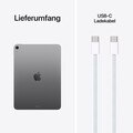 Sie sehen das Produktbild 10 von 11" iPad Air Wi-Fi 128 GB - Space Grau (M4) 11" iPad Air Wi-Fi 128 GB - Space Grau (M4)