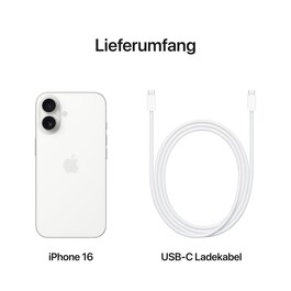 iPhone 16 128 GB Weiß 