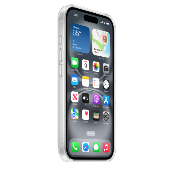 Sie sehen das Produktbild 05 von iPhone 16 Clear Case mit MagSafe iPhone 16 Clear Case mit MagSafe