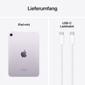 iPad mini Wi-Fi 128 GB - Violett (A17 Pro)
