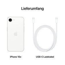 iPhone 16e 128 GB Weiß 