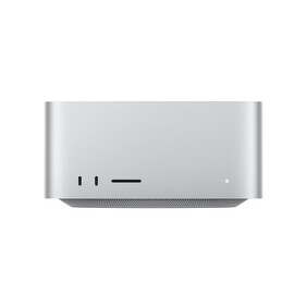 Mac Studio: Apple M4 Max Chip mit 14‑Core CPU und 32‑Core GPU, 512 GB SSD