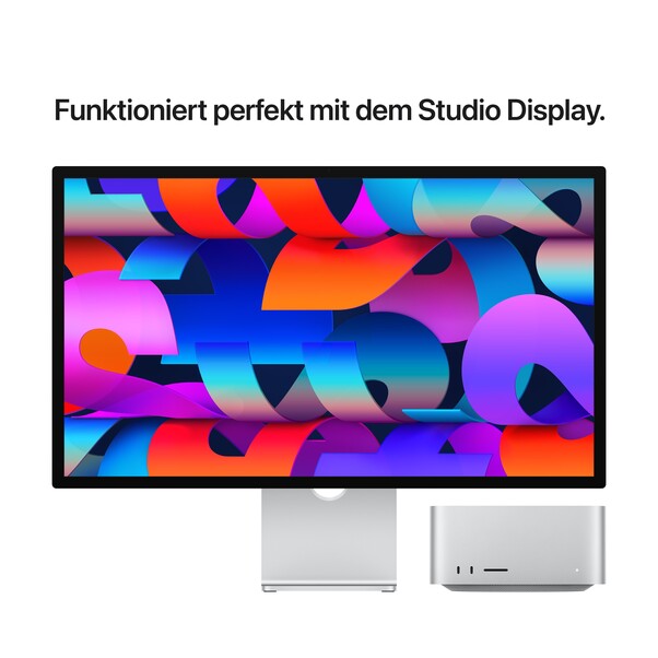 Mac Studio: Apple M3 Ultra mit 28‑Core CPU und 60‑Core GPU, 1 TB SSD