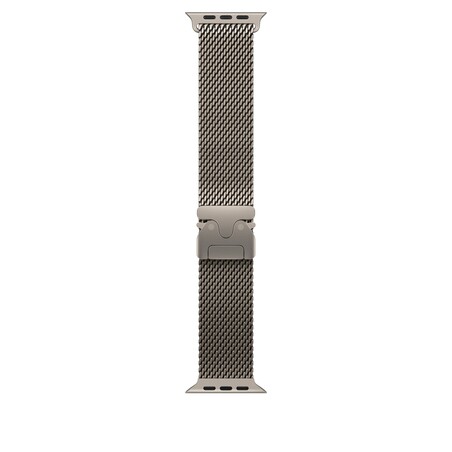 Sie sehen das Produktbild 01 von 49 mm Milanaise Armband Titan Natur – L 49 mm Milanaise Armband Titan Natur – L