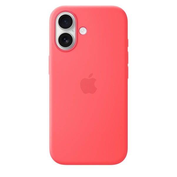 iPhone 17 Silikon Case mit MagSafe - Guavepink