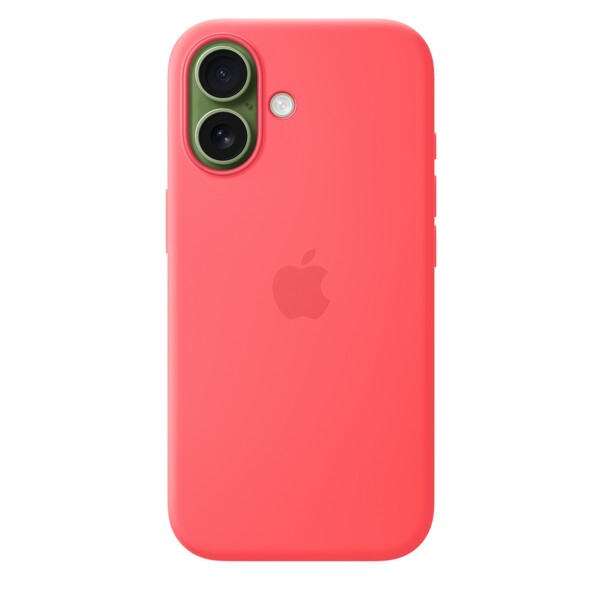 iPhone 17 Silikon Case mit MagSafe - Guavepink