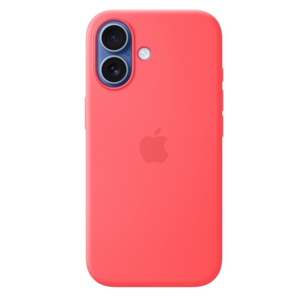 iPhone 17 Silikon Case mit MagSafe - Guavepink