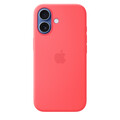 iPhone 17 Silikon Case mit MagSafe - Guavepink