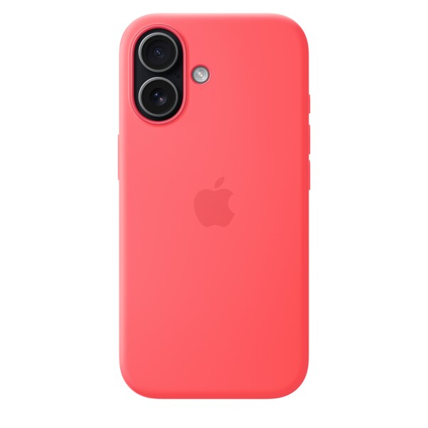 iPhone 17 Silikon Case mit MagSafe - Guavepink