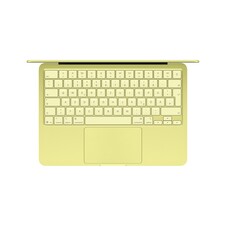 13" MacBook Neo: Apple A18 Pro Chip mit 6‑core CPU und 5‑core GPU, Magic Keyboard, 256 GB SSD - Zitrus