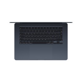 Sie sehen das Produktbild 02 von 15" MacBook Air: Apple M5 Chip mit 10‑Core CPU und 10‑Core GPU, 512 GB SSD - Mitternacht 15" MacBook Air: Apple M5 Chip mit 10‑Core CPU und 10‑Core GPU, 512 GB SSD - Mitternacht