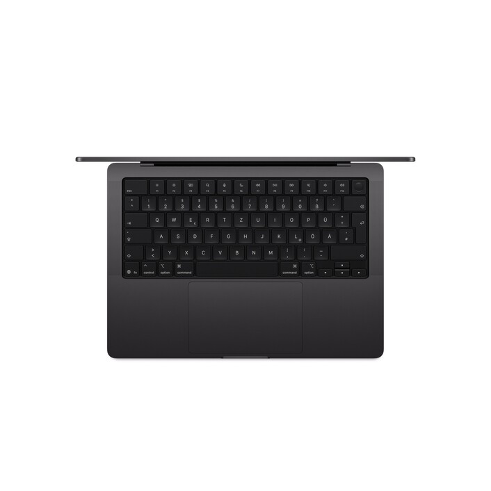 14" MacBook Pro: Apple M5 Pro Chip mit 15‑Core CPU und 16‑Core GPU, 2 TB SSD - Space Schwarz