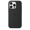 Sie sehen das Produktbild 03 von iPhone 16 Pro Silikon Case mit MagSafe – Schwarz iPhone 16 Pro Silikon Case mit MagSafe – Schwarz