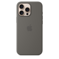 Sie sehen das Produktbild 01 von iPhone 16 Pro Max Silikon Case mit MagSafe – Steingrau iPhone 16 Pro Max Silikon Case mit MagSafe – Steingrau