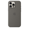 Sie sehen das Produktbild 02 von iPhone 16 Pro Max Silikon Case mit MagSafe – Steingrau iPhone 16 Pro Max Silikon Case mit MagSafe – Steingrau