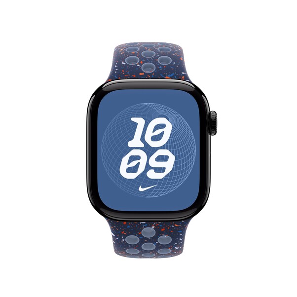 Sie sehen das Produktbild 03 von 42 mm Nike Sportarmband Blue Ribbon - S/M 42 mm Nike Sportarmband Blue Ribbon - S/M