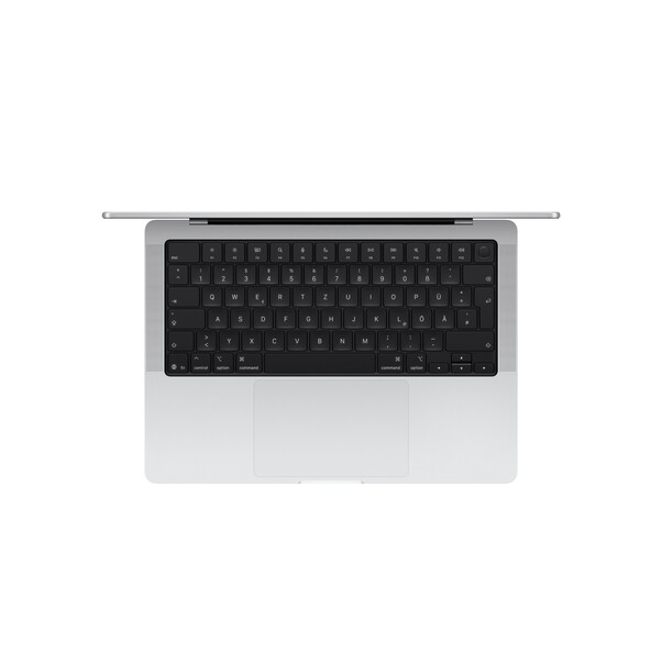14" MacBook Pro: Apple M5 Chip mit 10‑Core CPU und 10‑Core GPU, 1 TB SSD - Silber
