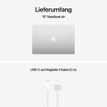 15" MacBook Air: Apple M5 Chip mit 10‑Core CPU und 10‑Core GPU, 1 TB SSD - Silber