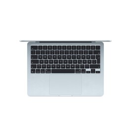 Sie sehen das Produktbild 02 von 13" MacBook Air: Apple M5 Chip mit 10‑Core CPU und 8‑Core GPU, 512 GB SSD - Himmelblau 13" MacBook Air: Apple M5 Chip mit 10‑Core CPU und 8‑Core GPU, 512 GB SSD - Himmelblau