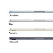 Sie sehen das Produktbild 03 von 13" MacBook Air: Apple M5 Chip mit 10‑Core CPU und 10‑Core GPU, 1 TB SSD - Himmelblau 13" MacBook Air: Apple M5 Chip mit 10‑Core CPU und 10‑Core GPU, 1 TB SSD - Himmelblau