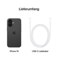 iPhone 16 128 GB Schwarz 