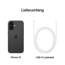 Sie sehen das Produktbild 09 von iPhone 16 512 GB Schwarz iPhone 16 512 GB Schwarz