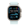 Sie sehen das Produktbild 03 von 49 mm Ocean Armband Kristallblau – Titan Natur 49 mm Ocean Armband Kristallblau – Titan Natur