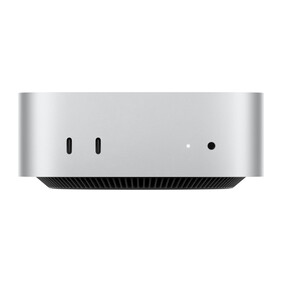 Mac mini: Apple M4 Chip mit 10‑Core CPU und 10‑Core GPU, 512 GB SSD - Silber