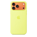 Sie sehen das Produktbild 01 von iPhone 17 Pro Max Silikon Case mit MagSafe - Neongelb iPhone 17 Pro Max Silikon Case mit MagSafe - Neongelb