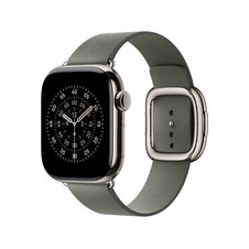 Sie sehen das Produktbild 02 von 42 mm Armband mit Moderner Schließee Silbergrau - Medium 42 mm Armband mit Moderner Schließee Silbergrau - Medium